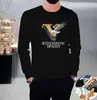 Sweatshirts Hoodie Designers Men and women sweater embroidered eagle long sleeved round neck European and American light luxury fashion brand and top