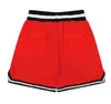 Mesh breathable shorts, elastic waistband, letter printing, loose size beach pants, men's and youth shorts