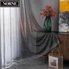 Kurtyna Norne Paillette Styl Gradient okno Świeci Sheer Curtains for Sali Salom Sypialnia Działa koronkowa Tiul Cortinas de Dormitorio 230922