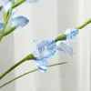Decorative Flowers Small Branch Sword Orchid Irish Silk Flower Home Model Room Wedding Decoration Props Artificial Flowe Rshome