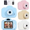 Toy Cameras Mini Children's Camera Digital for Kids Toys Po Devices 2 inch HD IPS Screen Miniature1080P Video Birthday Gift 230922