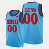 SDSU 샌디에고 주 AZTECS NCAA College Basketball Jersey 15 레너드 25 Mike Pope 22 Malachi Flynn 3 Aguek Arop 31 Nathan Mensah