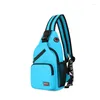 Sacs de plein air Courir Sac à bandoulière Homme Casual Poitrine Business Mâle Multi-Fonctionnel Femmes Sac à dos Cyclisme Sports Rucksack Voyage Pack