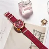 ساعات المعصم 2023 WWOOR Star Button Watch Women Original Fashion Wrist Watches for Higds Freefy Women’s