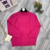 23SS Maglione di lusso di alta qualità per donna Stilista Camicia girocollo lavorata a maglia con ricamo a lettera Manica lunga 3 colori 24927