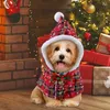 Costumi per gatti Gatti Natale Bellissimo mantello per mantelli e cani Accessori per feste a tema Puntelli Po Passeggiate all'aperto