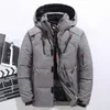 Donsparka's voor heren -20 graden winterparka's Heren donsjack Mannelijke witte eend donsjack Met capuchon Buiten Dikke warme gewatteerde sneeuwjas Oversized M-4XL 230923