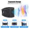 Portable Slim Equipment Air Decompression Back Belt Physiotherapy Inflate Waist Lumbar Traction Brace Spine Posture Corrector Back Pain Relief Support 230922