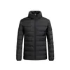 Piumini da uomo Parka Casual Inverno 85 Piumini bianchi Felpe con cappuccio nere Cappotto maschile Abbigliamento leggero resistente al vento 230922