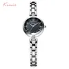 Relojes para mujer KIMIO Pulsera de acero inoxidable Mujeres Movimiento japonés Reloj de cuarzo resistente al agua Pulsera de corona Rhinesone Horloge Femme 230922