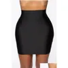 Jupes Été Femmes Fantaisie Y Mini Moulante Taille Haute Extensible Slim Enveloppé Clubwear Casual Crayon Chemises Courtes Drop Livraison Vêtements Wo Dhu6C