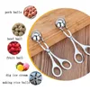 Meat Poultry Tools 1 Set Of Meatball Maker Fish Ball Shrimp Round Rice Stainless Steel Easy To Clean Kitchen Gadgets 230922
