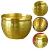 Bowls Tabletop Decor Pure Copper Bowl Treasure Fortune Basin Household Money Home Decoration Wealth Adornment Office