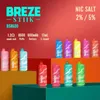 Breze Stiik stylo vape jetable BS8500 bouffées cigarettes électroniques 600mAh batterie type-c grand kit de vapeur 17ml gousses cartouche de bobine de maille