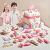 Tools Workshop Simulation Doctor Toy Stetoskop Behandla barn Spela småbarn Baby Kids Games Gifts 230922