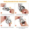 Meat Poultry Tools Stand Mixer Attachment Food Grinder Set Kitchen Grinding for Multifunctional Stainless 230922