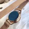 Armbandsur Scottie Brand Casual Women Gift Watch Gold Mesh Rostfritt stål Loop Band Ladies Dress Quartz Relogio Feminino