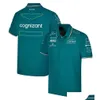 Abbigliamento da moto F1 2023 T-shirt ufficiale da uomo per pilota Forma 1 T-shirt da corsa per squadra T-shirt da pilota 14 e 18 Maglia oversize Dro Dhj2T