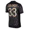 PsgES Soccer Jerseys MBAPPE Maillot de football 23 24 Maillots Maillot de football hommes enfants kit ensembles uniforme enfants LEE KANGIN O DEMBELE G.RAMOS KOLO MUANI UGARTE BARCOLA