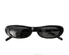 Fashion trend designer 557 occhiali da sole da donna vintage affascinanti occhiali rotondi ovali con montatura piccola estate avant-garde stile unico Anti-Ultravioletto fornito con custodia