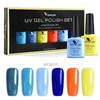 Nail Polish Set of 6Pcs VENALISA Nail Varnish 75ml Soak Off Gel Lacquer LED UV Gel Polish Colorful Manicure Nail Gel Polish 230922