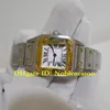 I Original Box Lady W20012C4 Yellow Gold Watch Quartz Roman Siffror Rostfritt stålarmband Kvinnor Watches Wristwatch Ladies WOM2791