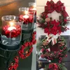 Decorações de Natal 50300 pcs Pérola Estames Flor Artificial Pequenas Bagas Cereja para Festa de Casamento Caixa de Presente DIY Grinalda Home 230923
