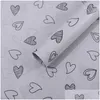 Packing Paper Wholesale Packaging 50X70Cm 28Sheets/Lot Gift Wrap Diy Handmade Craft Star Love Dot Pattern Tissue Floral Material Dro Dhdjb