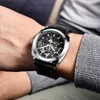 Wristwatches BENYAR Brand Men's Watches Automatic Mechanical Watch Sport Clock Leather Casual Business Wrist Watch Relogio Masculino 230922