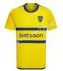 23/24 Boca Juniors Cavani Soccer Jerseys 2023 Home Maradona Bullaude Zeballos Fernandez Shirts Benedetto Janson Barco Villa Taborda Men Kids Football Uniform