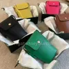 Bolsa para celular de alta qualidade, batatas fritas, atacado, menina, um ombro, couro genuíno, casual, bolsa branca, versátil, bolsas pequenas, crossbody, carteira zero, compras essenciais