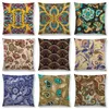 Travesseiro Boho Paisley Mandala Padrão Decorativo Persa Estilo Nacional Geometria Floral Listra Índia Capa Bonita