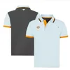 F1 Formel One Racing Suit 2021 Kortärmad T-shirt Polo snabbtorkande toppteam Uniform Pullover tröja bilfläkt Custom Style270m