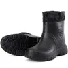 Boots Winter Windproof Cotton Boots Men Men Men Warm Light Onboolots Fashion Black Black on Rain Shoes Men Waterproof Work Boot 230922