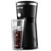 Gourmia Iced Coffee Maker mit 25 Fl oz. Wiederverwendbarer Becher, schwarz