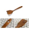 Andra Bakeware 6st Teak Cooking Tousils Kitchen Tools Set Nonstick Spatula Trähandtagstillbehör Set 230922