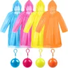 Raincoats 2style / set conveniente portátil chuva ponchos bola para adultos descartável extra grosso emergência impermeável capa de chuva colorido poncho
