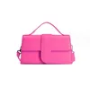Designer Women Bags 2023 new solid color fashion long portable shoulder bag size 24cm