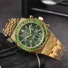 5A معصم لعام 2023 New Mens Watches All Dial Work Work Quartz AP Watch عالية الجودة من أعلى العلامة التجارية كرونوغراف ساعة الساعة