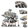 Gros jouet à distance personnalisé RC construire avion Space Star construire bloc RC télécommande bloc Fiction marche blocs de construction Robot jouet pour enfants cadeau de noël