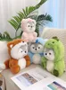 Plush Dolls Cute husky plush toy dog action dog 2 small doll childrens birthday gift girl toy stuffed animals plush stitch kawaii 230922