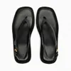 تقلب صندل Slippers Lmcavasun Spring Women S Shoes Black Waterproof Patch