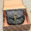 Kaia Saddle Bag Designer Woman Y Shoulder Bag Luxury Female Handbags Letter Fashion Cross Body Bag Mini Brand Purses Crocodile Embossing