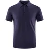 Lu Sports Men's Polo Shirt Mens Quick Dry Sweat-wicking Workout Short Top Men Sleeve SL12 Plus Size 5XL 326