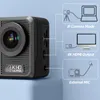 Weatherproof Cameras Action Camera Ultra HD 4K 6030fps 1080p 60fps WiFi 2.4G Hz 170D undervattensvattenproof hjälmvideoinspelning Sport Cam 230923