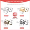 Keychains 60 Pcs Key Fob Hardware Set Include 20 Wristlet With Keyring And Keychain Tassel Swivel Snap Hook233N