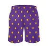 Pantaloncini da uomo Gold Dot Board Summer Polka Dots Pantaloni corti da spiaggia alla moda Uomo Sport Fitness Costume da bagno personalizzato ad asciugatura rapida