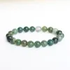 SN1086 MOSS AGATE Bracelet Emotional Support Bracelet Stress Relief Jewelry Moss Agate Anxiety Natural Stone Bracelet Shippin244b