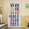 Storage Bags Shoes Back Transparent Travel Wall-mounted Shoe Door Non-woven Bag Housekeeping & Organization And For Closet