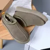 Australië Designer Laarzen heren dames tazz maxi tasmans ultra mini platform laarsjes tasman slippers suède laars heren bont slides disquette slipper schoenen voor dames